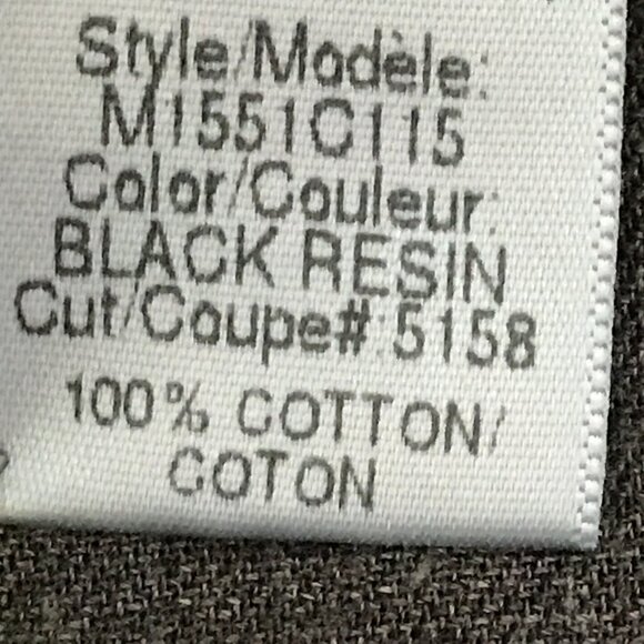 Rag & Bone RB15x Tailored Workwear Jeans Men 31x25 Black Mid Rise Button Fly - Picture 12 of 12